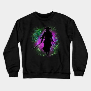 Neon Samurai Crewneck Sweatshirt